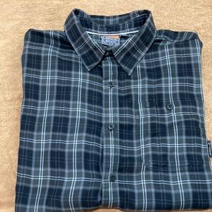 Merrell long sleeve plaid